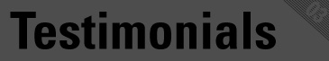 Testimonials